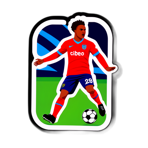 สร้างสติกเกอร์เพื่อการทำแต้มในลีกฟุตบอล