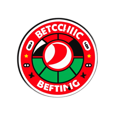 Stickers Betclic z motywem zakładów sportowych