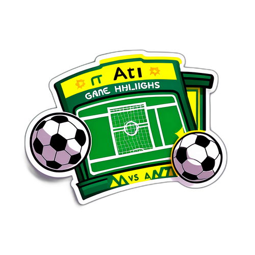 Stiker Pertandingan ATM vs Betis