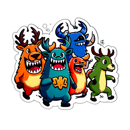 Masayang Pagtakbo ng mga Baka mula sa Clark ng 'Injury' Monsters