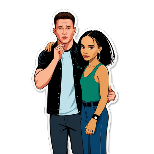 Šokující! Channing Tatum a Zoë Kravitz: Nová Ilustrace, Která Očaruje Vaše Srdce!