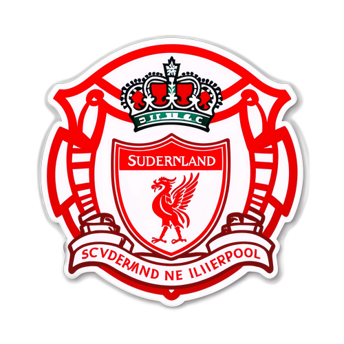 桑德蘭對利物浦紀念貼紙