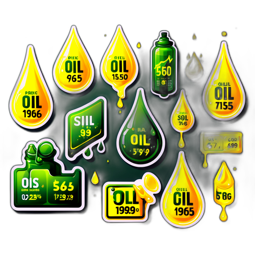 石油價格主題貼紙