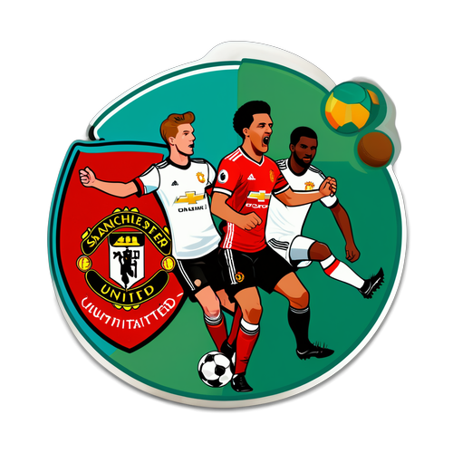 Southampton vs Manchester United: The Epic Rivalry Unveiled in Stunning Sticker Art!