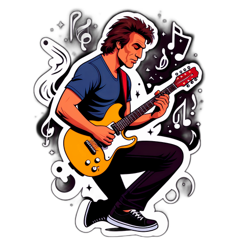 Perry Bamonte Kitaraa Soittamassa