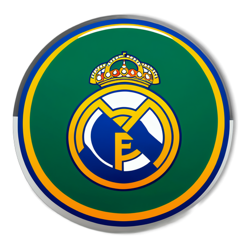 Unleash the Passion: Real Madrid's Stunning Sticker Design Celebrating the Epic Clash with Real Betis!