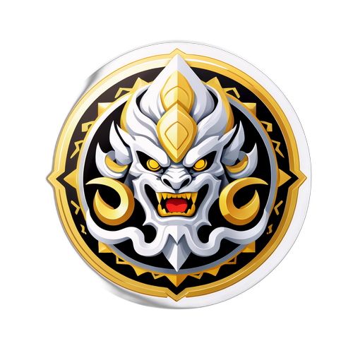 금과 은을 주제로 한 Haiyang의 개인 프로젝트 스티커