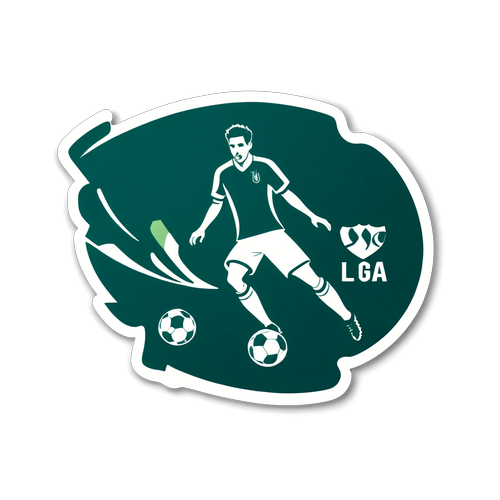 Chalkboard-Style na Sticker ng La Liga