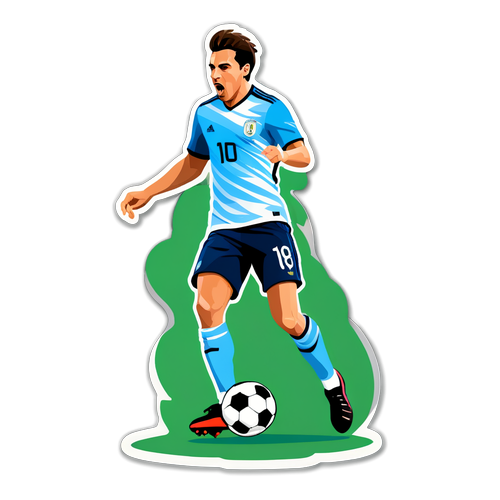 Sticker Dani Rodríguez dalam Aksi