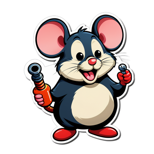 Meet the Adorable Chubby Mouse: The Ultimate Symbol of Hard Work and Charm!