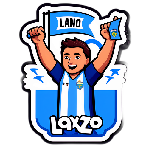 Sticker ya Kuadhimisha Mashabiki wa Lazio