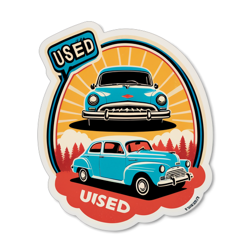 Vintage Vibes: Bakit Ang 'Used' Sticker Ay Dapat Ninyong Makilala Ngayon!