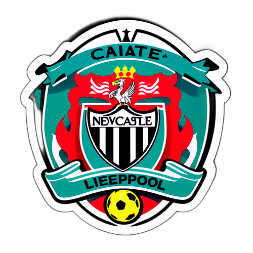 Spill-dag klistremerke for Newcastle vs. Liverpool