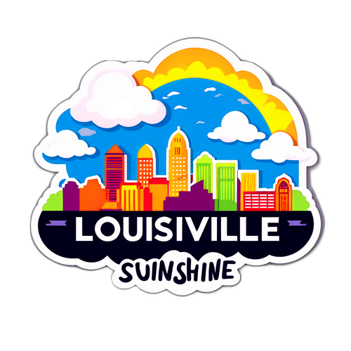Louisville Skyline Sticker