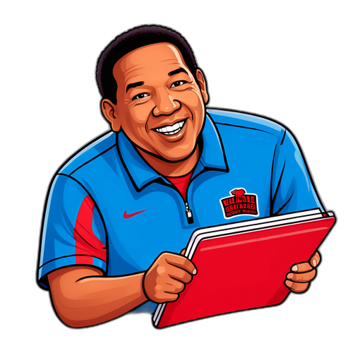 Humorous Kelvin Sampson Coaching Sticker