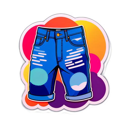 뉴진스 앨범 아트에서 영감을 받은 스티커