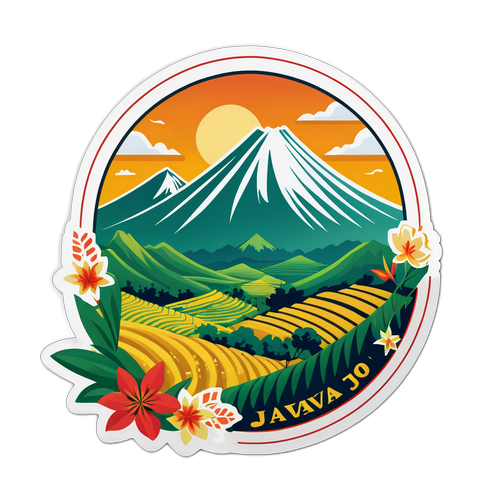 Stiker Budaya Javanese