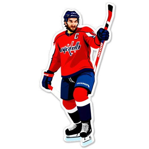 Alex Ovechkin voimaposeissa