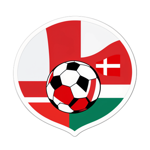 Rekaan Lencana Minimalis Denmark dan Belarus