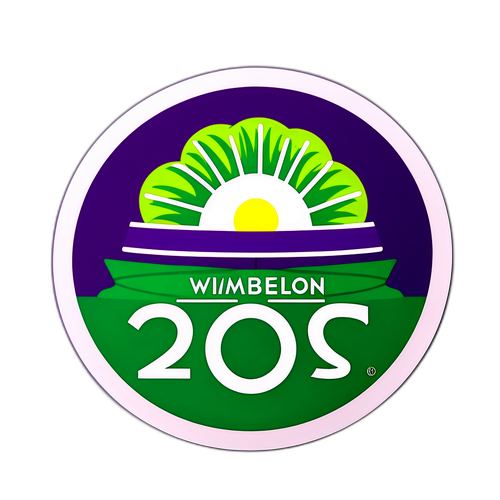 Kunstnerisk fremstilling av Wimbledon 2025