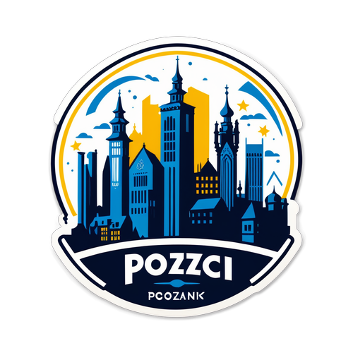 Poznań w Obłokach: Niezwykły Sticker łączący Pasję Lecha i Śląska Wrocław!