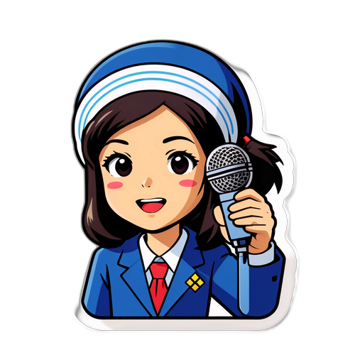 ニュースキャスター鈴木菜穂子のデザイン