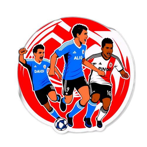 Emoción del Clásico: River Plate vs. Millonarios