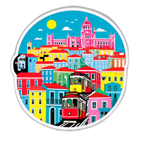 Lisbonin kaupunkilaakso ja ikonisat funikulaarit