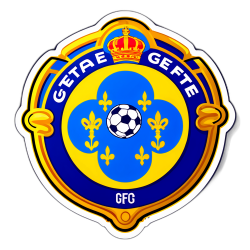 Sticker van het Getafe-logo