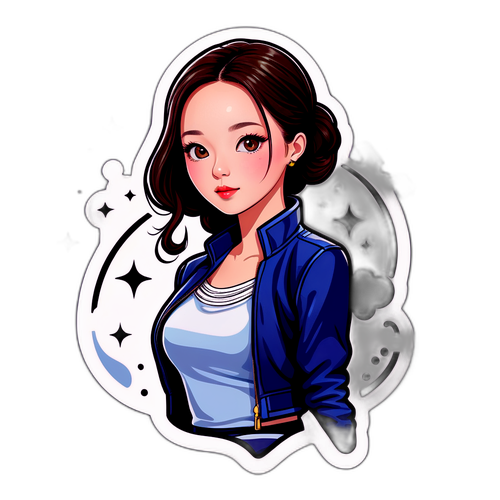 스타일리시한 패션 스티커(문채원 영감)