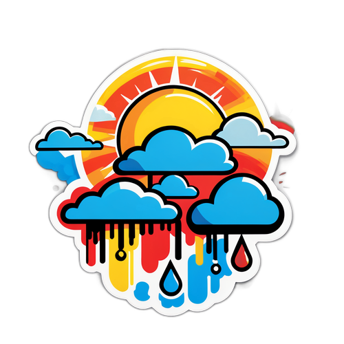 Színes időjárás-előrejelzés