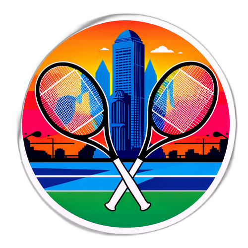 Stiker Turnamen Tenis Cincinnati Open