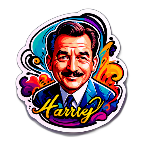 Stiker Ekspresif 'Harvey Moeis' dalam Desain Artistik
