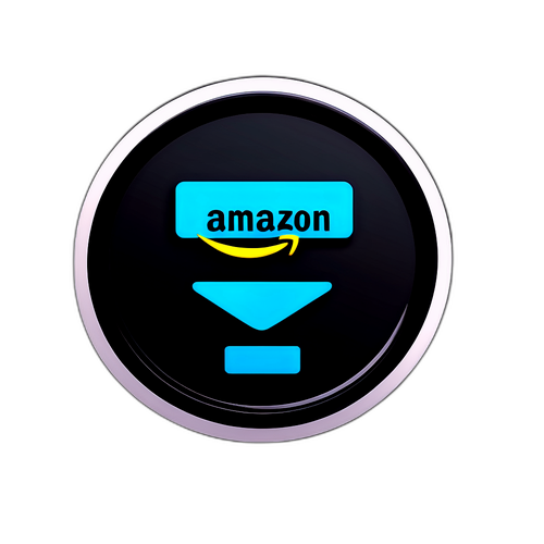 Adesivo Minimalista do Logotipo da Amazon Prime Video com Controle Remoto