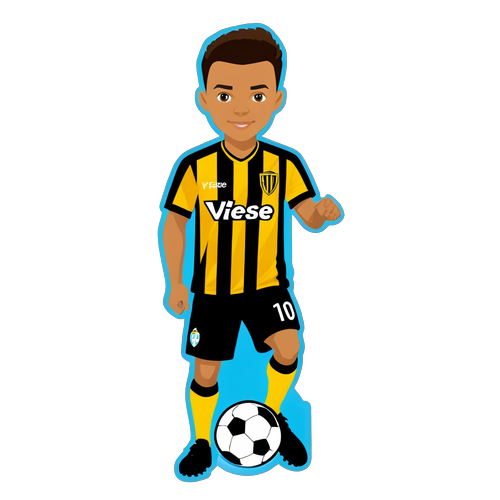 Onmisbaar voor Fans! Deze Vitesse Sticker Transformeert je Sportmomenten!