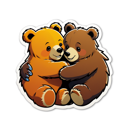拥抱的熊