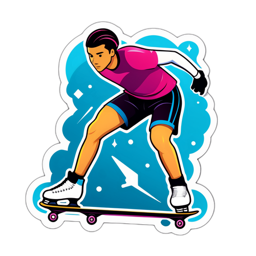 Combinarea artei patinajului cu tehnologia