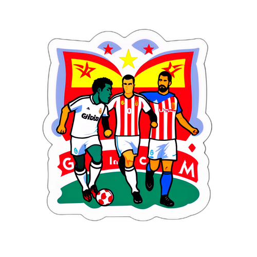 Sticker Menghargai Girona vs. Real Madrid