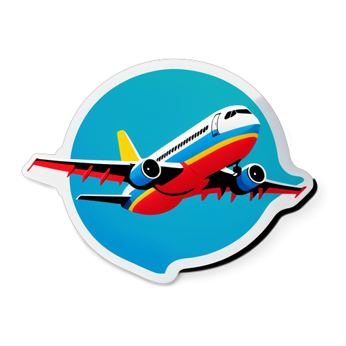 Soar High with the Nelons: Unleash Your Adventurous Spirit with This Vibrant Travel Sticker!