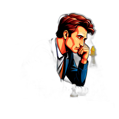 Daniel Naroditsky over Chessboard