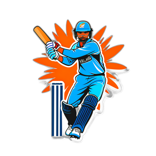 Sticker Sportivo: Cricket U-19