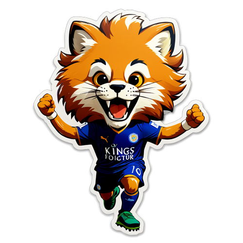 Autocollant de la mascotte de la Premier League