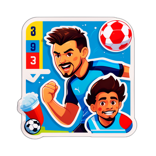 Sticker 'Kết quả bóng đá'