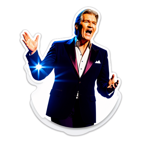 Johnny Logan lavalla