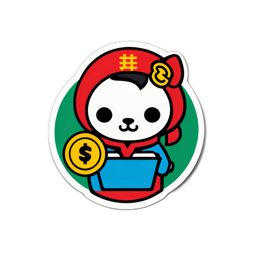 南中國銀行財務教育貼紙