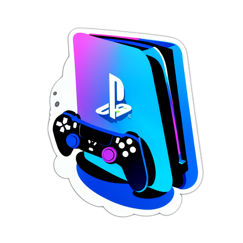 PlayStation 5 -pelikonsoli tarra