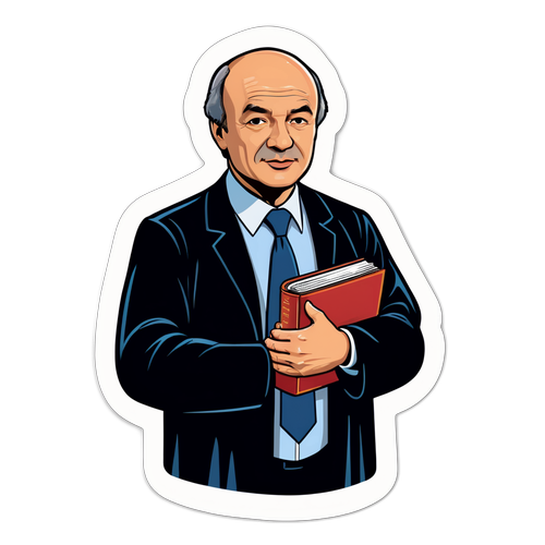 Sticker cu Tudorel Toader