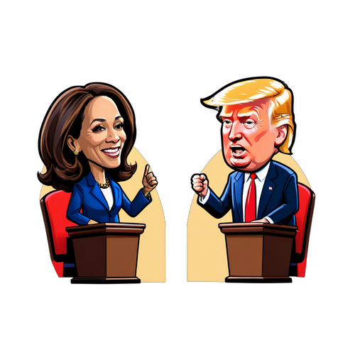 Kamala vs. Trump: Is This Cartoon Showdown the Most Epic Debate Yet?