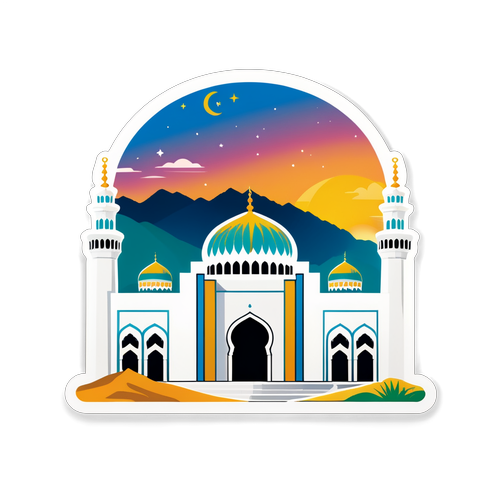 Vackra landmärken i Oman