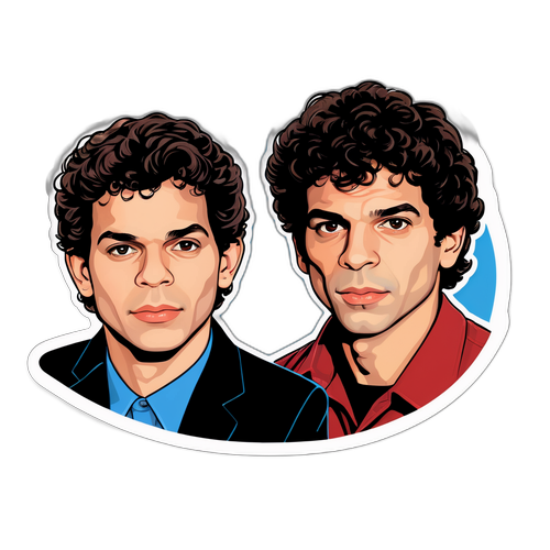 Desenho dos Irmãos Menendez